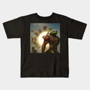 Teenage Mutant Sun Turtles Kids T-Shirt